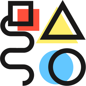 Ilustração Abstrata Bauhaus